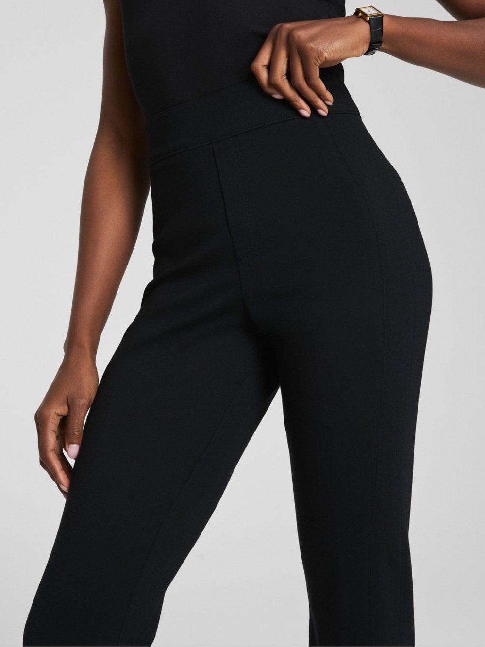 SPANX supersmooth® PerfectFit
Ponte Slim Straight Pant | Size L | Style 20254Q - Picture 1 of 11